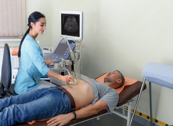 Diagnostic Abdominal Ultrasonography at EDP School in Brooklyn. NY